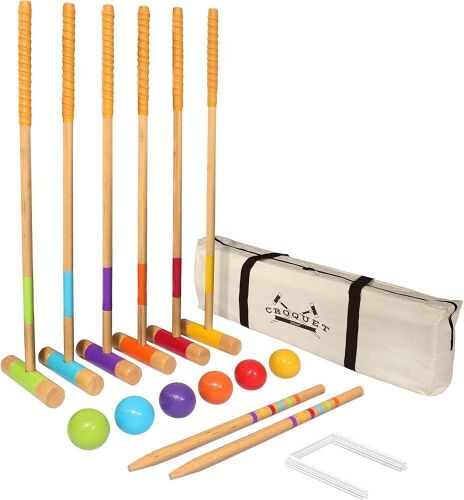 GoSports Deluxe Croquet Set - Lot 919
