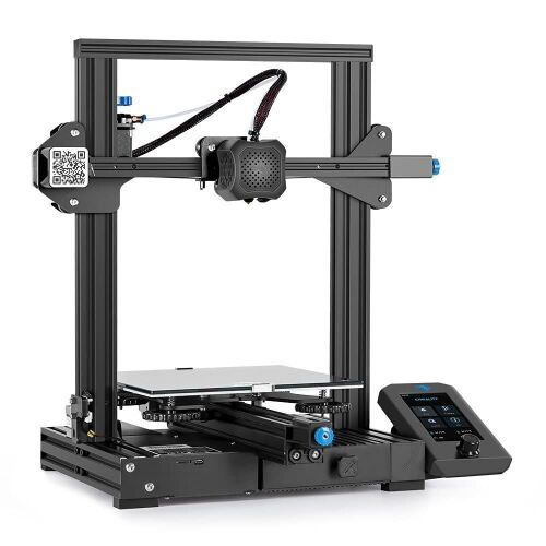 Creality Ender 3 V2 3D Printer with Silent Motherboard, Meanwell Power Supply, Carborundum Glass Platform, Resume Printing Function, Build Size 8.66" x 8.66" x 9.84" - Lot 18