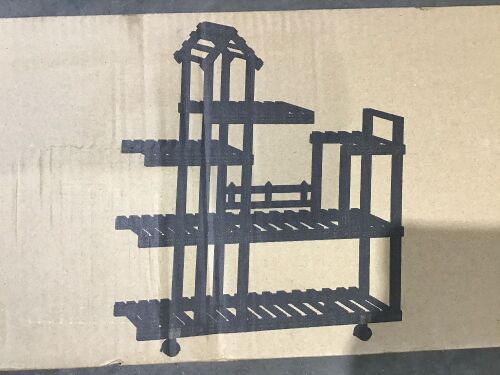 Wooden Plant Flower Display Stand - Lot 786