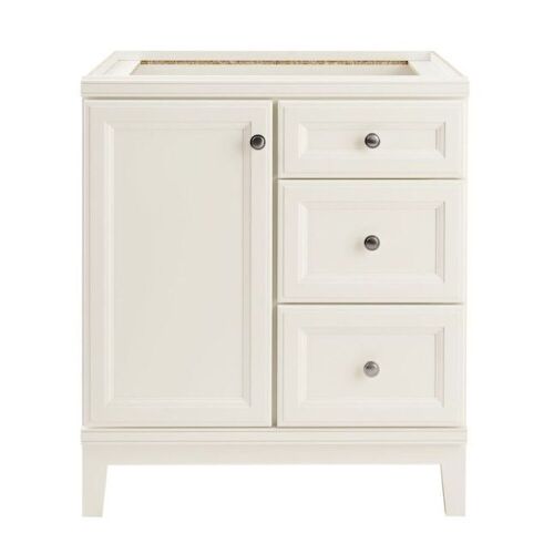 Diamond NOW  Calhoun 30-in White Bathroom Vanity Cabinet - Lot 1167