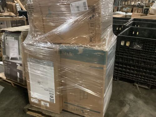 Salvage Pallet of Bathroom Vanities - Items are Damaged - Lot 1177