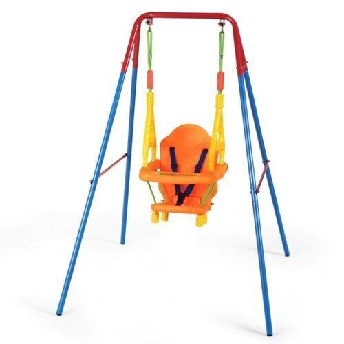 Toddler Swing Set with Handrails - Lot 188