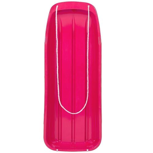 48in Kids Toboggan Snow Sled Board w/ Pull Rope, Curved Edges - Lot 257