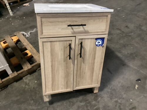 Bathroom Vanity - Missing Leg  - Lot 1197