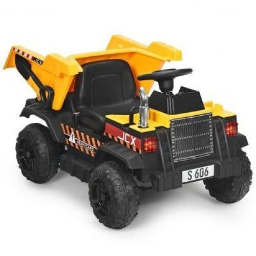 12V Battery Kids Ride On Dump Truck with Electric Bucket - Lot 16
