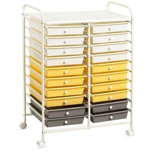 Rolling Studio Organizer Cart - 20 Drawers - Lot 316