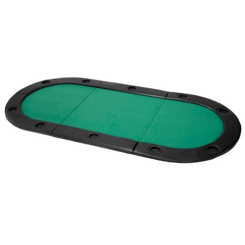 Foldable Poker Table Top - 79x36in, 8 Players - Lot 867