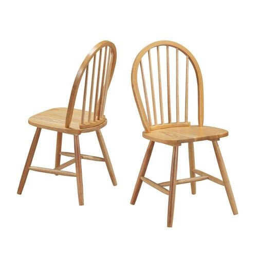 Set of (2) Vintage Winds Side Wood Chairs - Lot 256