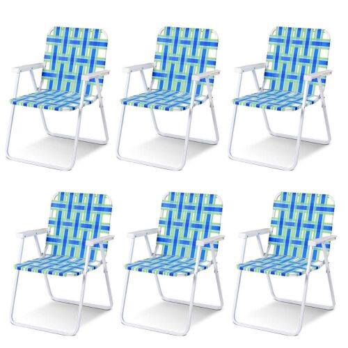  Set of (6) Folding Beach Chairs - Lot 205