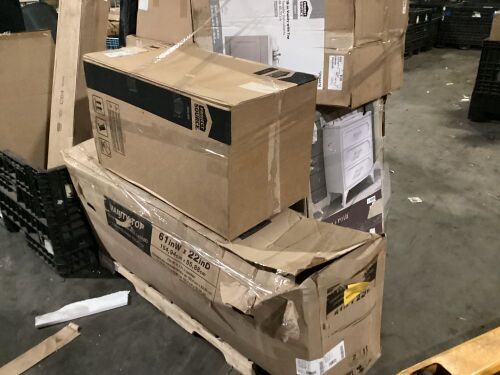 Salvage Pallet of Vanities. Items Will Be Broken, Damaged and Incomplete.  - Lot 679