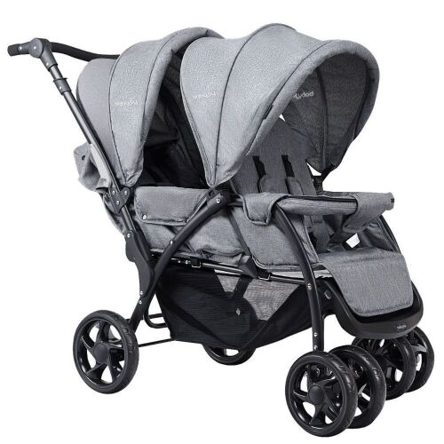Foldable Lightweight Double Baby Stroller - Lot 506
