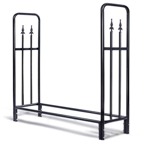 4ft Steel Firewood Storage Rack  - Lot 906