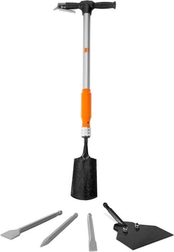 WEN 61635 5-in-1 Pneumatic Multi-Function Tool with Scraper, Shovel, and Chisel Attachments  - Lot 760