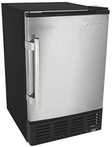 EdgeStar IB120SS 15" Wide Built in Ice Maker, Stainless Steel and Black  - Lot 83