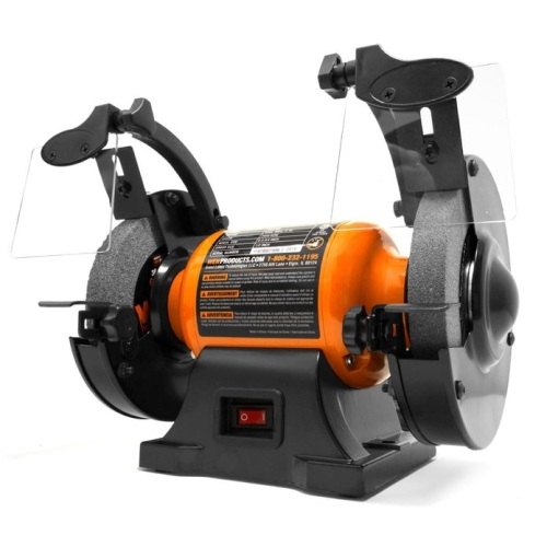 WEN PRODUCTS # BG4260 : 2.1 AMP 6 " SINGLE SPEED BENCH GRINDER  - Lot 9