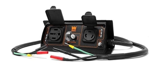 WEN GNA50i 50-Amp 6000-Watt Parallel Connection Kit for Inverter Generators, Black - Lot 23