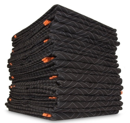 WEN 272812 72-Inch by 80-Inch Heavy Duty Padded Moving Blankets, 12-Pack - Lot 38