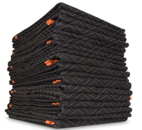 WEN 272812 72-Inch by 80-Inch Heavy Duty Padded Moving Blankets, 12-Pack - Lot 39