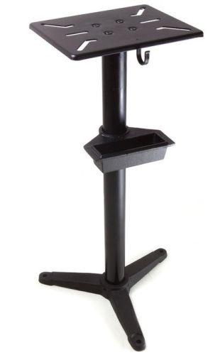 WEN 4288T Cast Iron Bench Grinder Pedestal Stand with Water Pot - Lot 40
