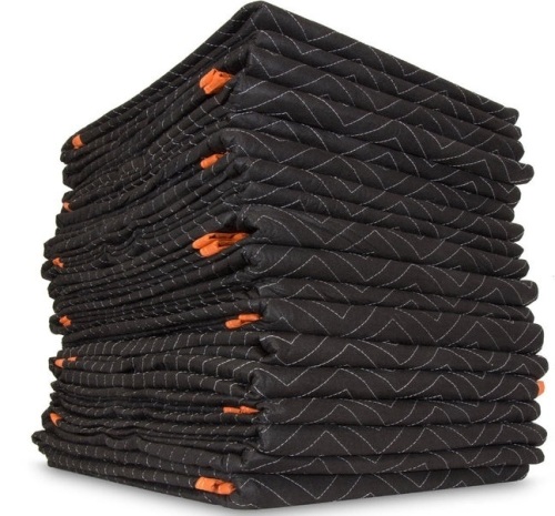 WEN 272812 72-Inch by 80-Inch Heavy Duty Padded Moving Blankets, 12-Pack - Lot 48