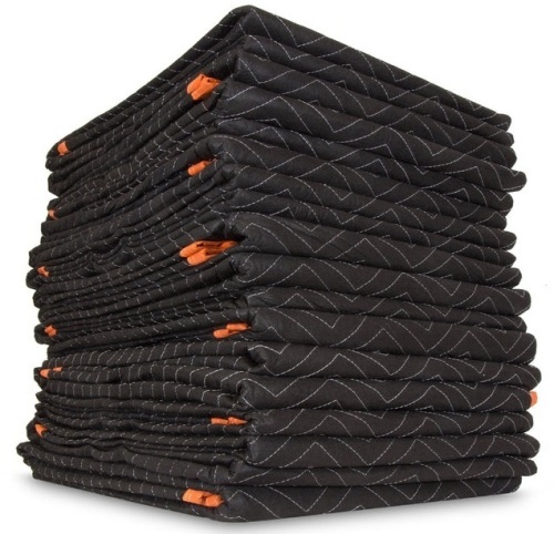 WEN 272812 72-Inch by 80-Inch Heavy Duty Padded Moving Blankets, 12-Pack - Lot 54