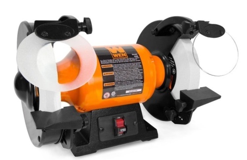 WEN BG4286 3-Amp 8-Inch Slow Speed Bench Grinder - Lot 70