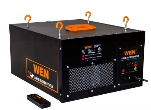 WEN 3410 3-Speed Remote-Controlled Air Filtration System (300/350/400 CFM) - Lot 81