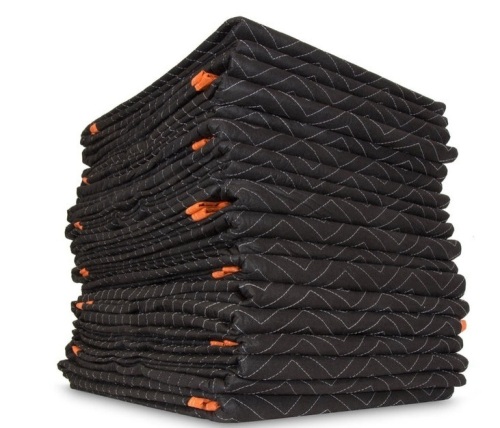 WEN 272812 72-Inch by 80-Inch Heavy Duty Padded Moving Blankets, 12-Pack - Lot 82