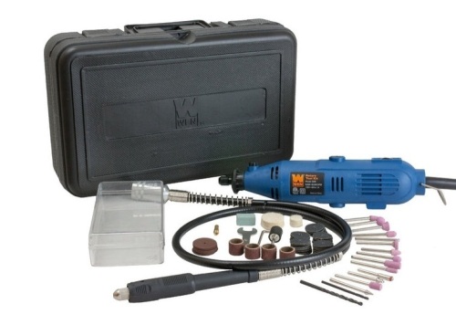 WEN 2305 Rotary Tool Kit with Flex Shaft - Lot 100