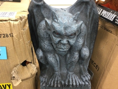 Halloween Decoration, Winged Watcher, Motion Activated - Lot 57