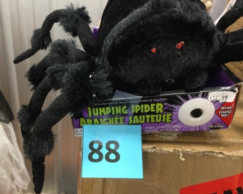 Halloween Decoration, Jumping Spider - Lot 88