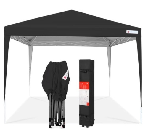 Outdoor Portable Pop Up Canopy Tent w/ Carrying Case, 10x10ft, Appears New - Lot 107