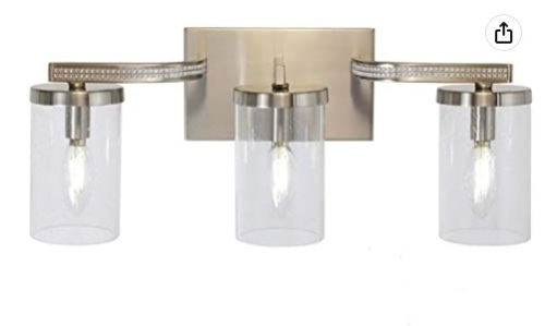 Modern3-Light Vanity Lighting, Appears New - Lot 114