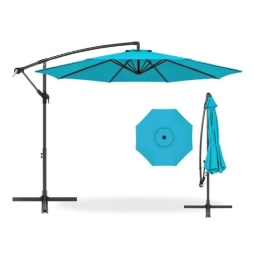 Offset Hanging Patio Umbrella - 10ft, Appears New - Lot 217