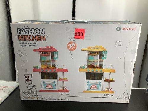 Toy Kitchen with Accessories, Appears New - Lot 363