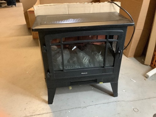Suburbs TS25 Electric Fireplace Infrared Heater - 25", Cracked Handle, Ecommerce Return - Lot 430
