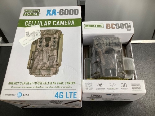 Lot of (2) Moultrie Trail Cam, Untested, Ecommerce Return - Lot 605