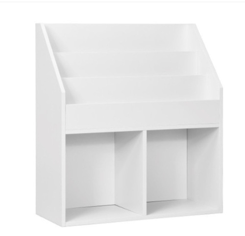Kids Wooden Bookshelf Bookcase Children Toy Storage Cabinet Organizer White, Appears New, Retail $172.50 - Lot 555