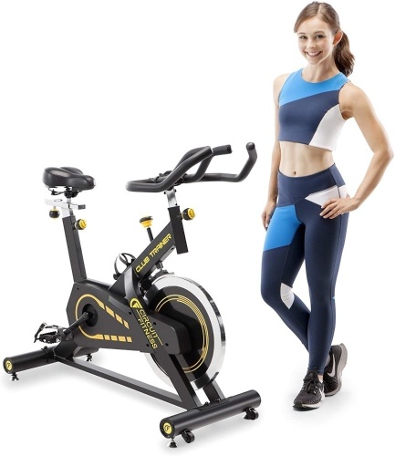 Circuit Fitness Deluxe Stationary Bike, 40 lbs Resistance - NEW - Lot 24