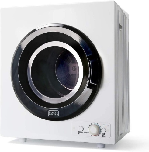 BLACK+DECKER BCED37 Portable Dryer, Small, White, - Appears New, $513 Retail Value - Lot 50