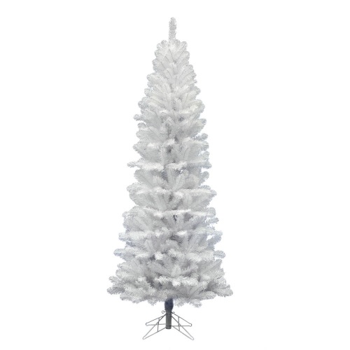 Vickerman 6.5' x 32" White Salem Pencil Pine. NEW - Lot 201