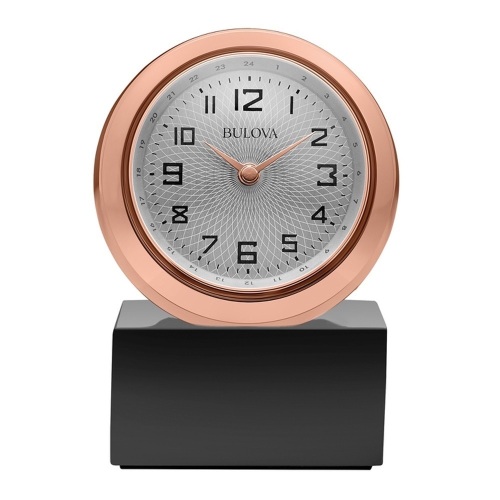 Bulova Sphere Table Clock. Appears New - Lot 205