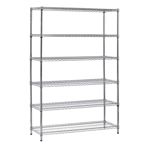 Muscle Rack Steel Shelving Unit, 6 Shelf, 48" Width, 72" Height, 18" Depth. NEW - Lot 233