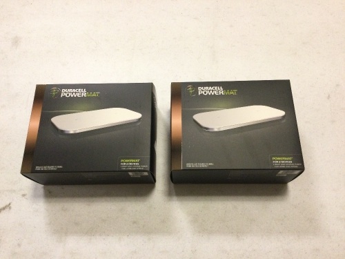 Lot of (2) New Duracell Powermats.  - Lot 238