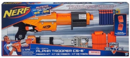 Nerf N-Strike Elite Alpha Trooper CS-6 Mission Kit. NEW - Lot 245