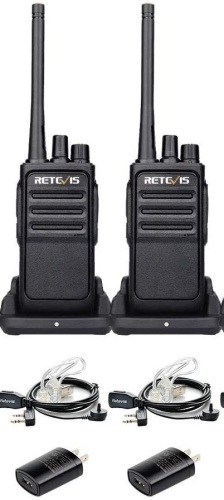 Lot of (2) Pair of Retevis RT17 Two Way Radios - Untested  - Lot 399
