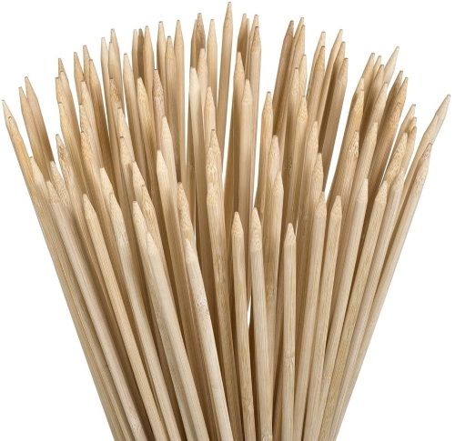 Lot of (2) Bamboo Marshmallow Roasting Sticks, 36" Long, 110 per Pack - NEW  - Lot 511