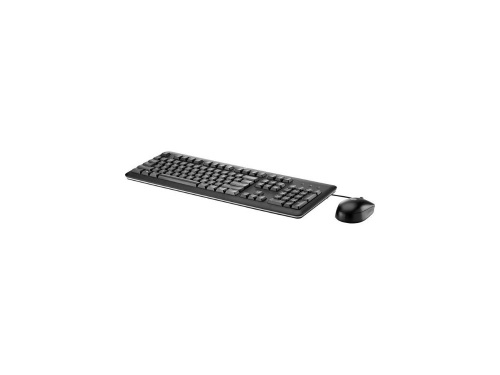 HP Wired Keyboard and Mouse with Mouse Pad, Black - Appears New  - Lot 541