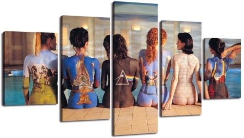 Lot of (13) Pink Floyd Back Catalogue 5 Piece Panel Canvas, 60'' x 32" - Appear New  - Lot 547