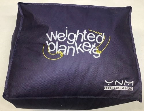 YNM 20lb Weighted Blanket, Uknown Size - Appears New  - Lot 563